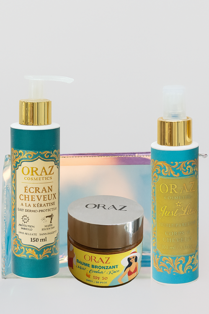 ✨ Trousse " Shine and glow " Hydratation • Protection • Bronzage Sublime